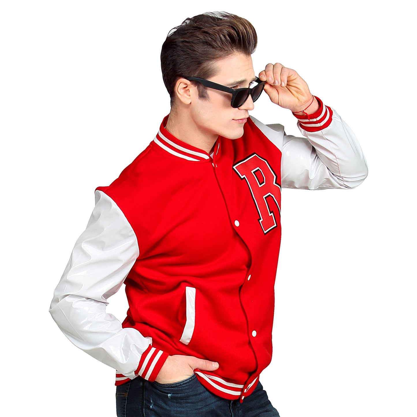 "50er JAHRE COLLEGE ATHLET" (College Jacke) – Detailansicht