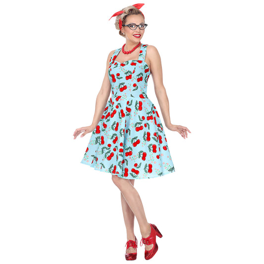 "50er JAHRE MODE" (Kleid mit Petticoat) – Vorderansicht