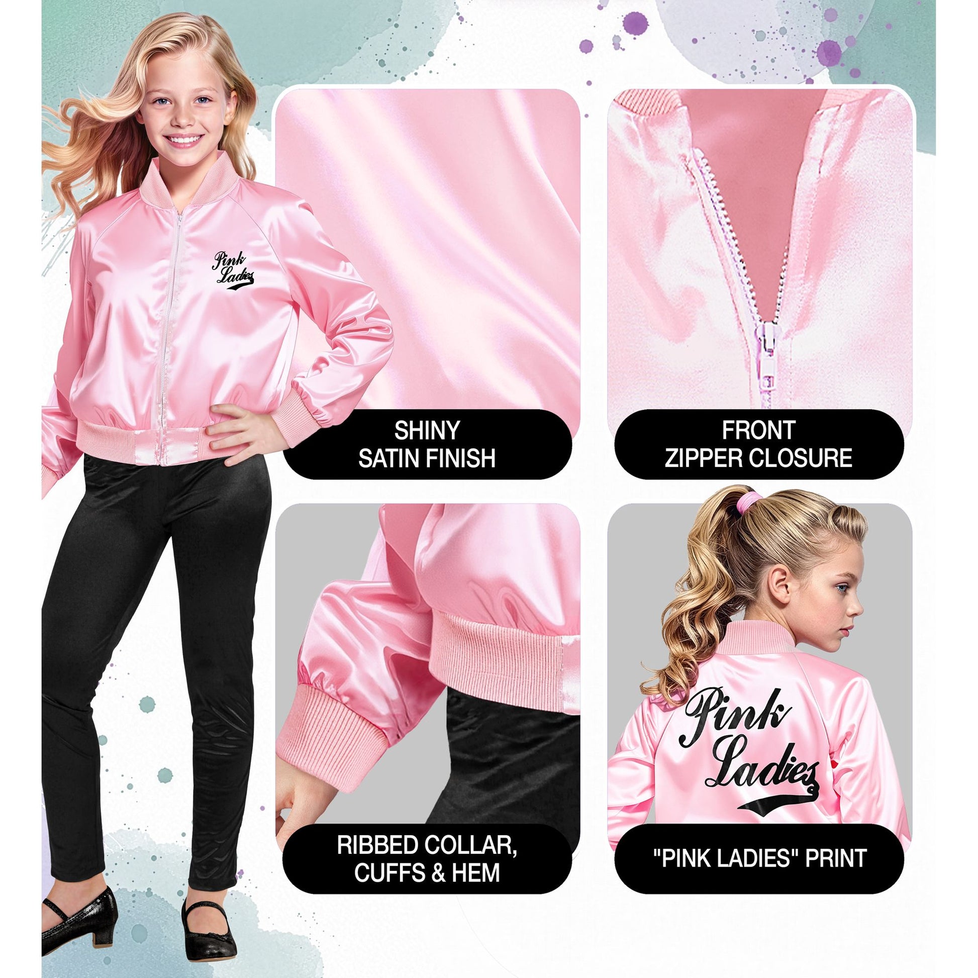 "50S LADY" (Jacke aus Satin) – Ansicht 7