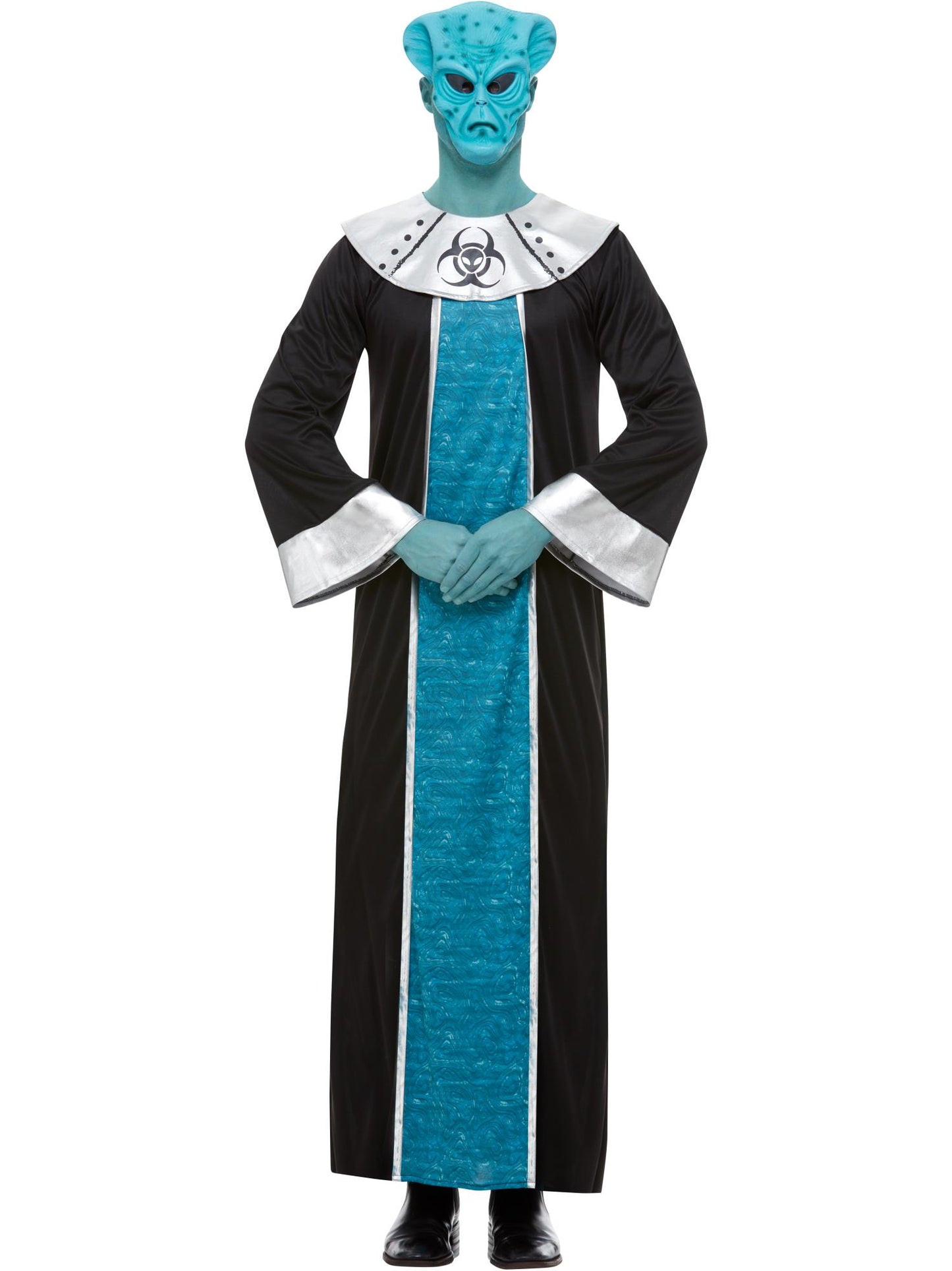 Smiffys Alien Lord Collection, Blue CS für Unisex