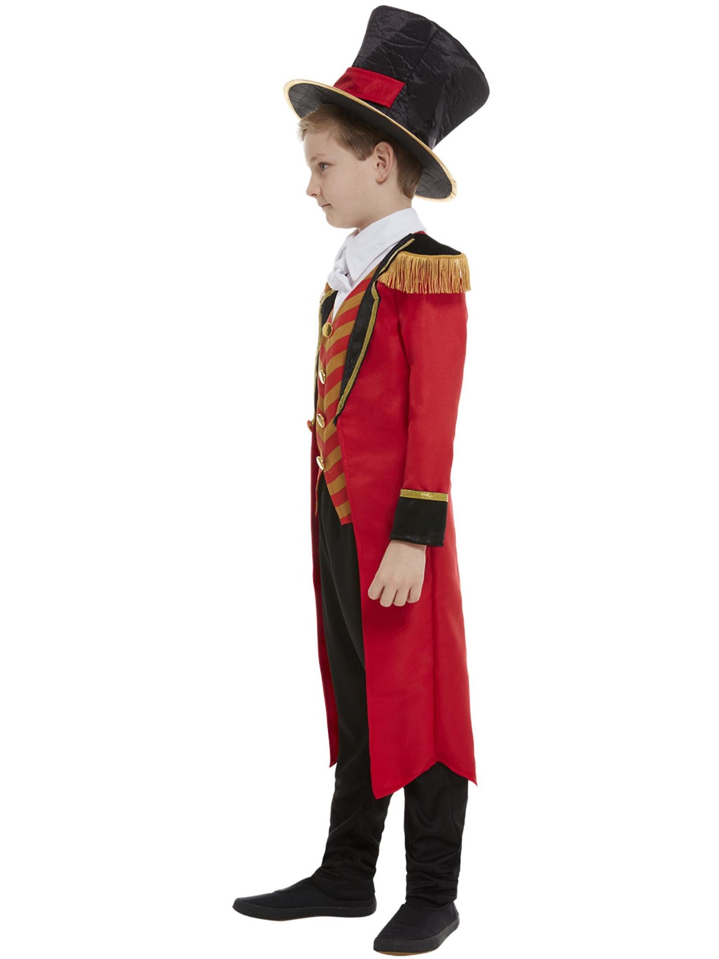 Smiffys Deluxe Ringmaster Costume, Red CS für Unisex