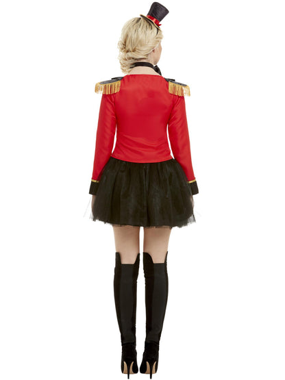 Smiffys Deluxe Ringmaster Lady Costume, Red CS für Damen