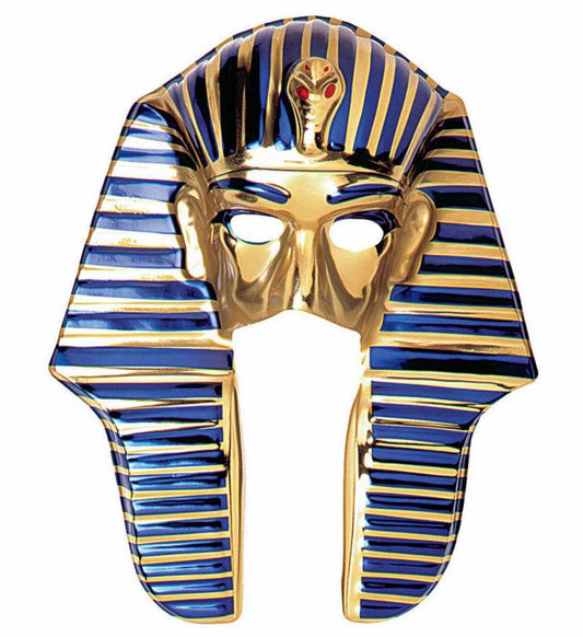 Tutankhamen Maske aus Kunststoff für Fasnacht und Mottoparty