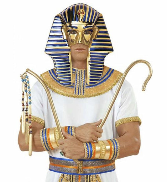 Tutankhamen Maske aus Kunststoff für Fasnacht und Mottoparty