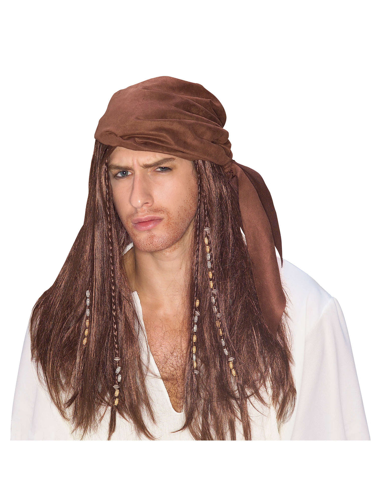 Rubies Caribbean Pirate Wig Perücke
