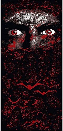 Chaks Halloween Tischläufer – Vampirgesicht 30x500cm Spuk Deko