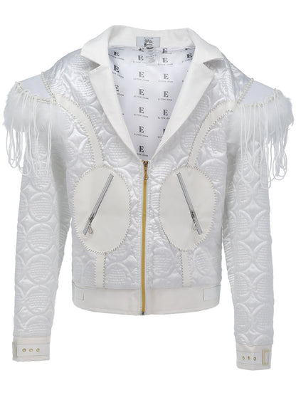 Smiffys Elton John Feather Jacket CS für Herren