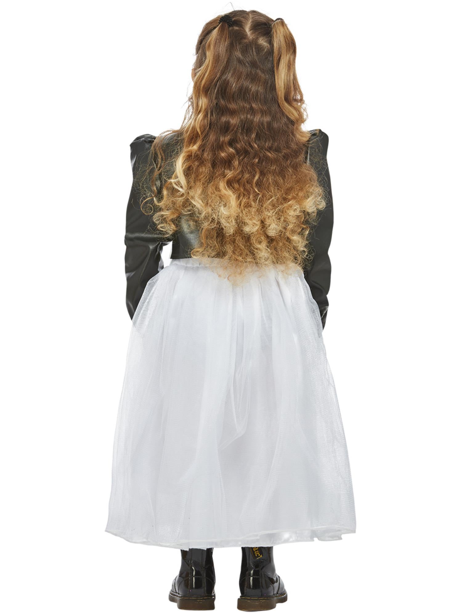 Smiffys Tiffany Kostüm für Mädchen – Bride of Chucky Kinderkostüm mit Kleid und Jacke – Detailansicht