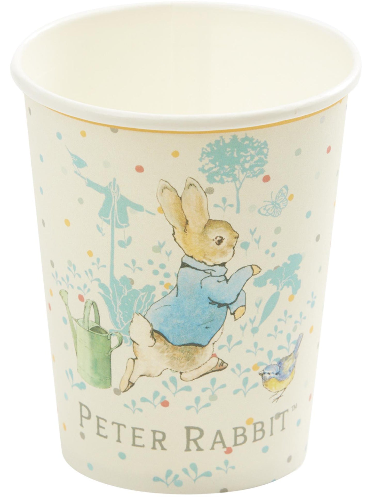 Smiffys Peter Rabbit Classic Tableware Party Cups x8 PG