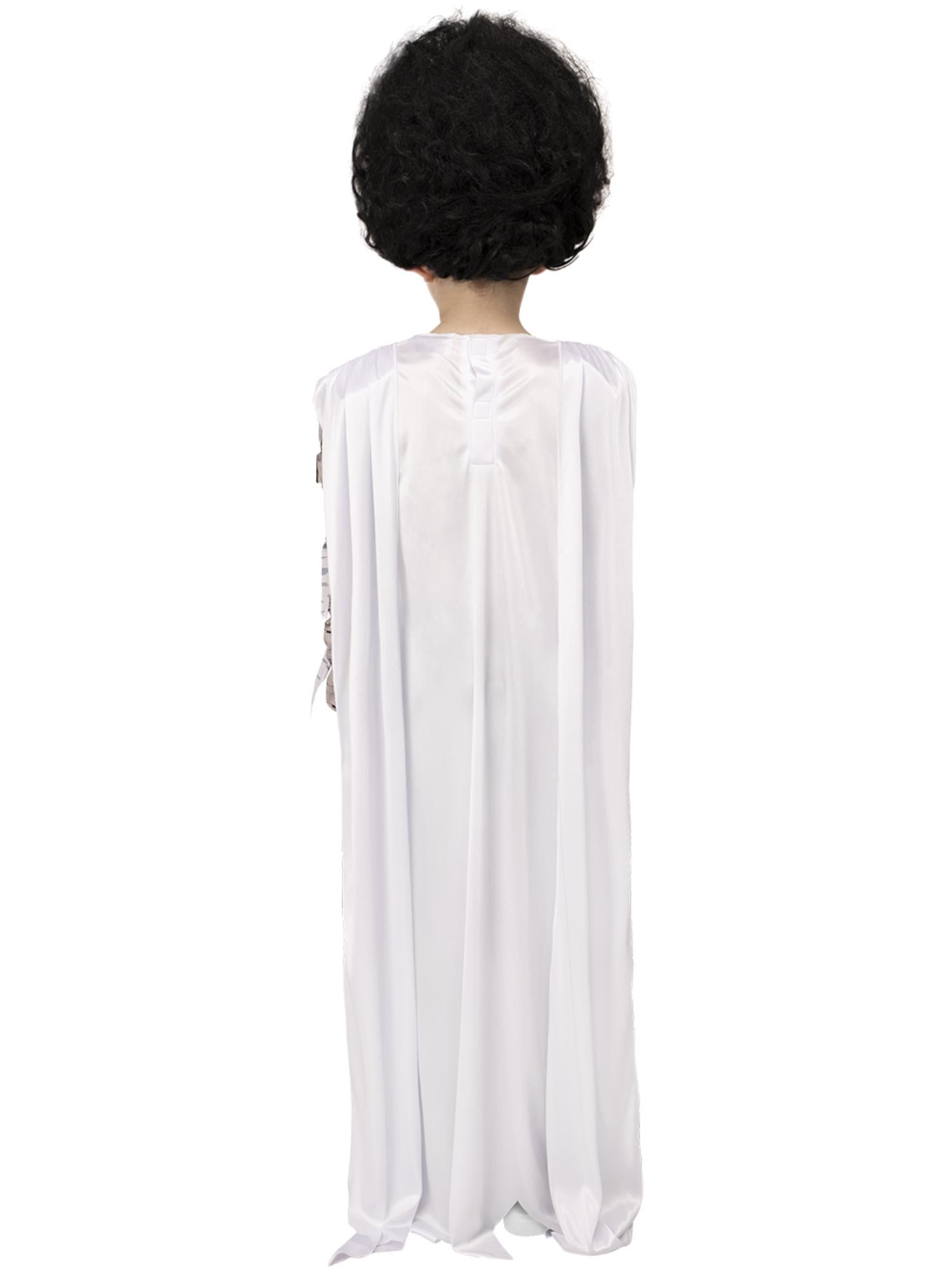 Smiffys Bride of Frankenstein Kostüm für Mädchen in Weiss – Detailansicht