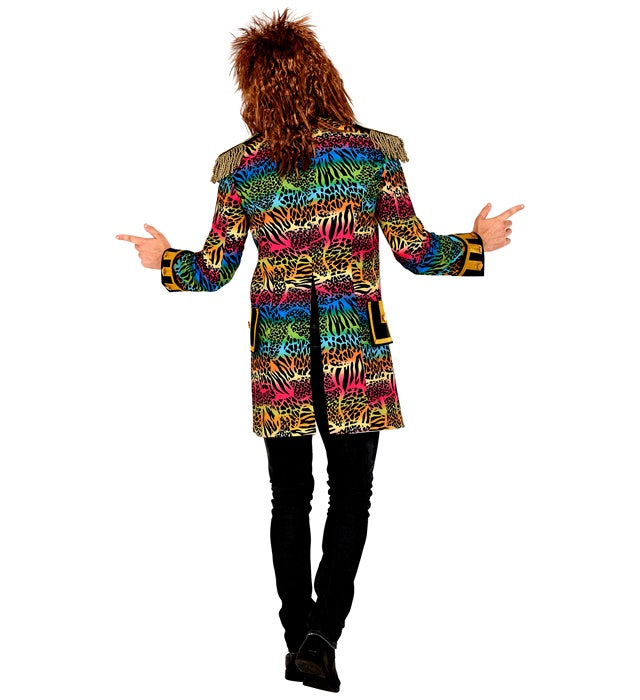 80er Jahre Style Paradefrack für Herren in buntem Retro Design