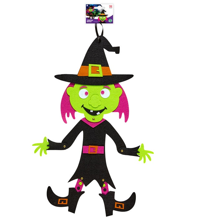 Hexenbesen 53 cm für Halloween- und Fasnachtskostüme