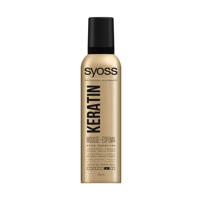 SYOSS SYOSS Foam Hair Keratin Style Perfection Schaum 250 ml Haarpflege