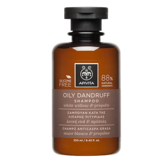 APIVITA APIVITA Oily Dandruff Shampoo mit Weißer Weide und Propolis 250 ml