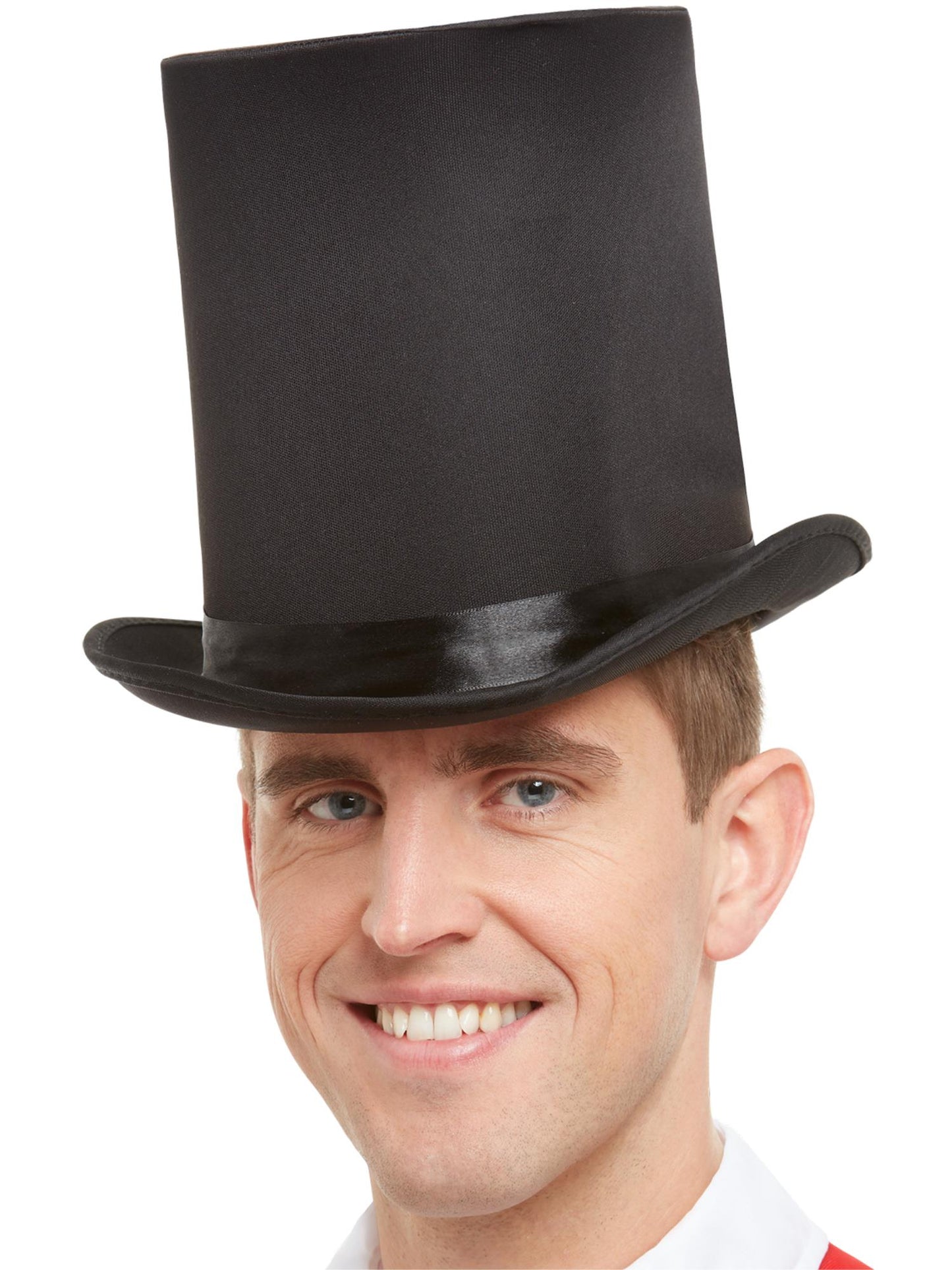 Smiffys RINGMAST Deluxe Top Hat schwarz für Erwachsene