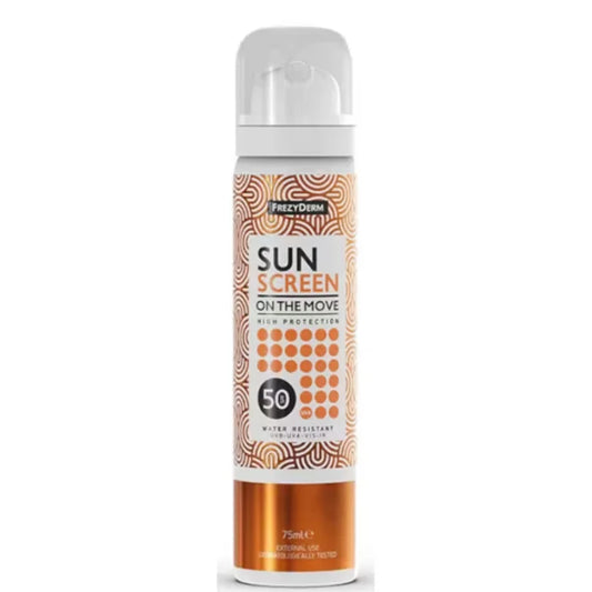 FREZYDERM FREZYDERM Sun Screen On The Move SPF50+ Gesichtsspray 75 ml Sonnenpflege