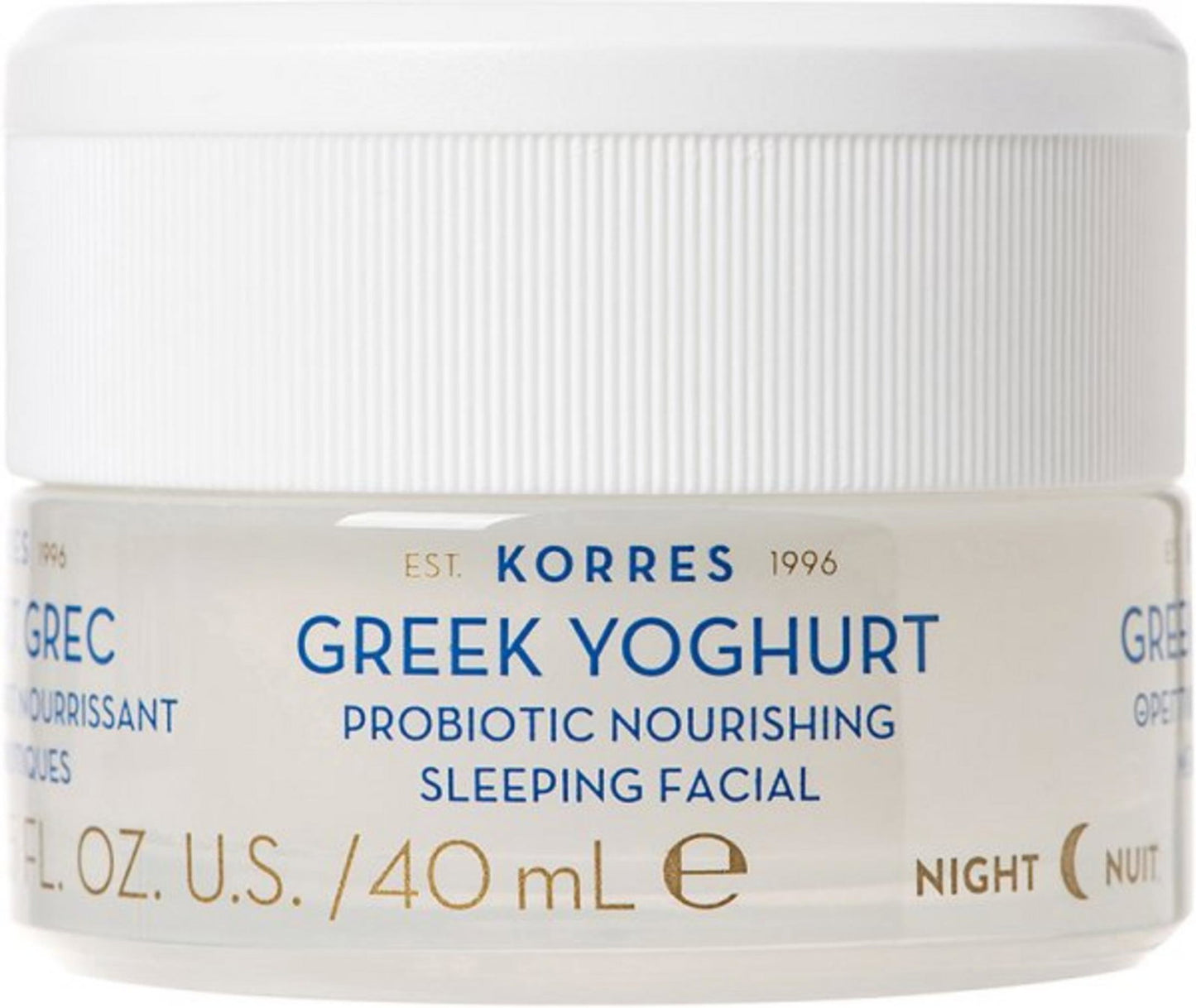 Korres Korres, Greek Yoghurt Probiotic, Hydratisierend, Sahne, Für das Gesicht, 40 ml Regular