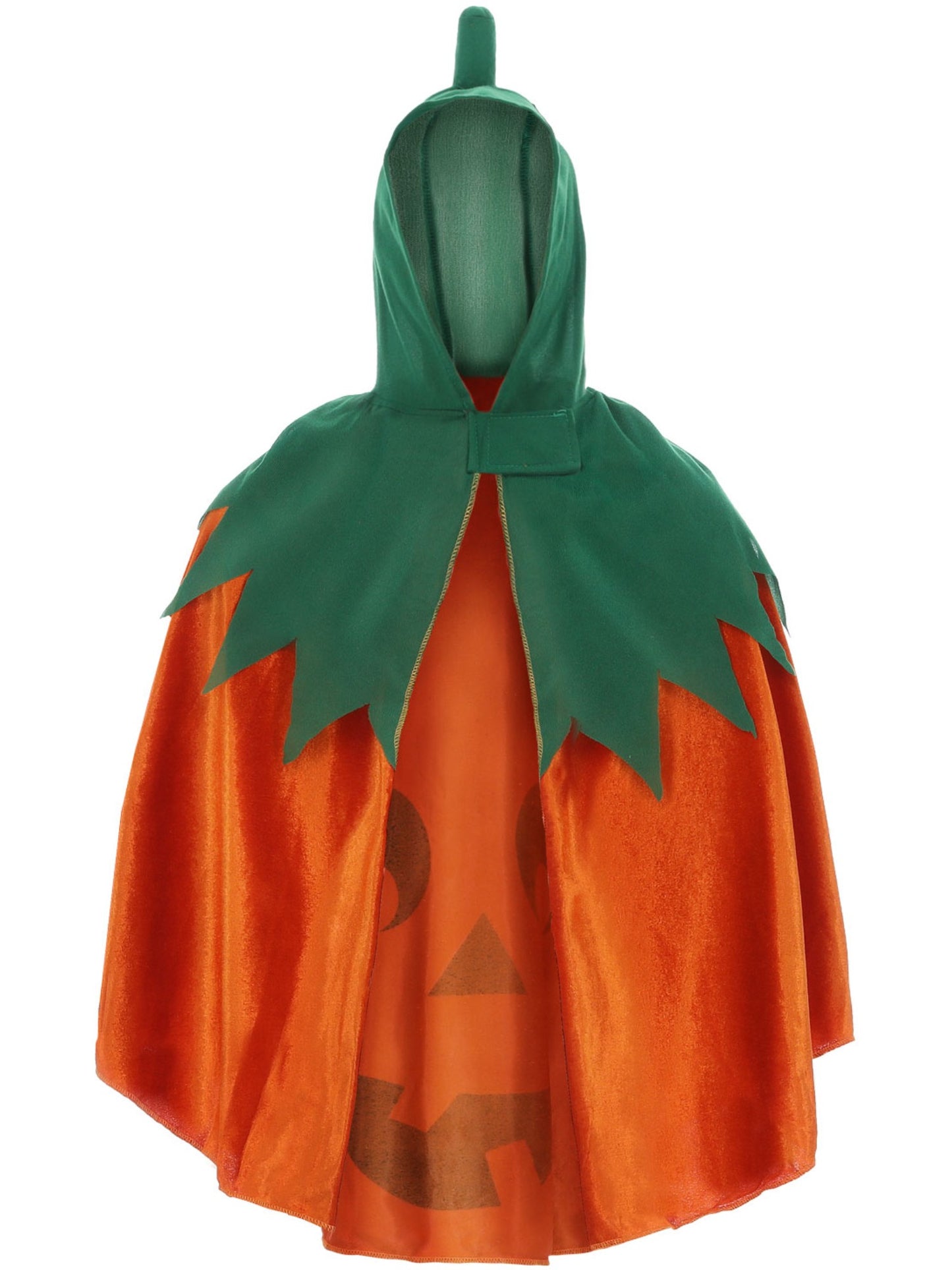 Smiffys Pumpkin Hooded Cape, Orange AC für Unisex