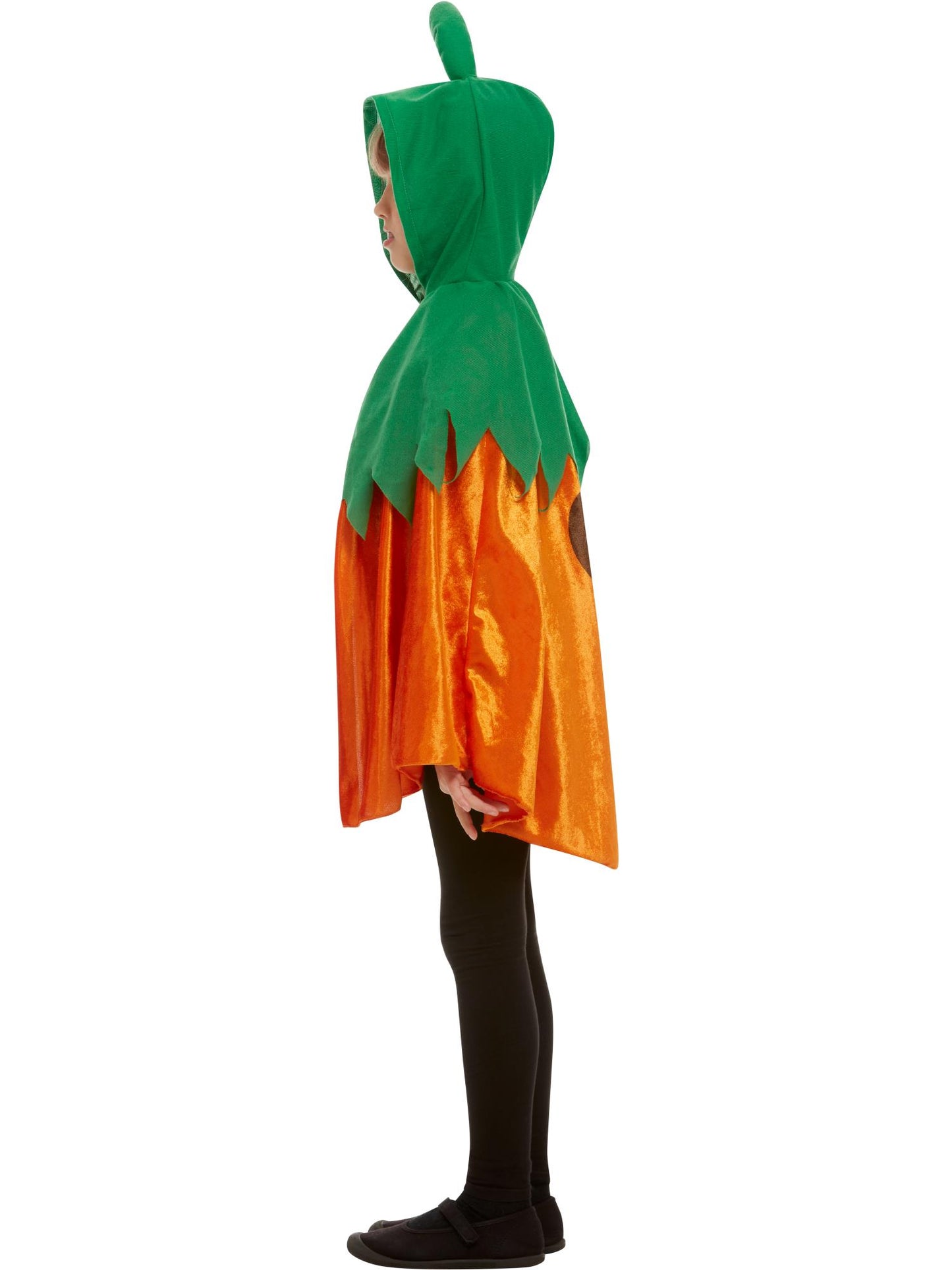 Smiffys Pumpkin Hooded Cape, Orange AC für Unisex