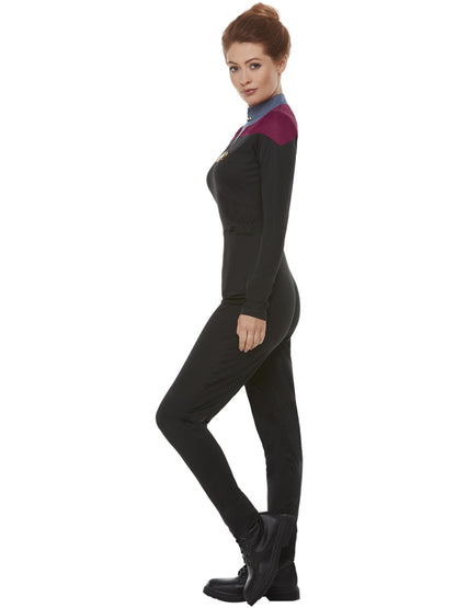 Smiffys MOVIETV Star Trek, Voyager Command Uniform, Maroon CS für Damen