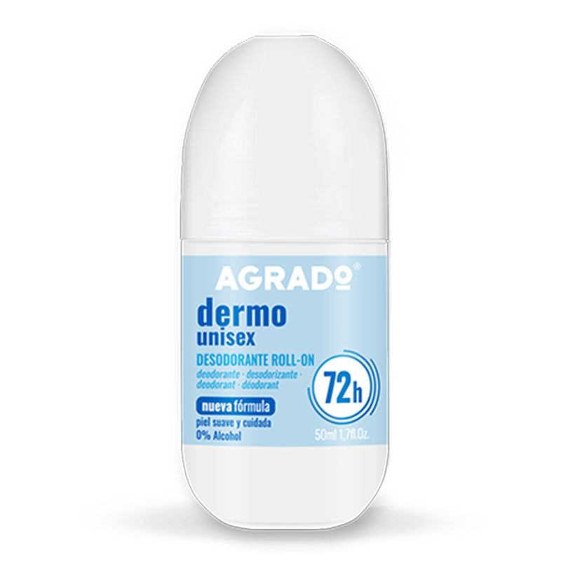 AGRADO AGRADO Desodorante Roll On Dermo Protect Deodorant ohne Zusatzstoffe Kosmetik