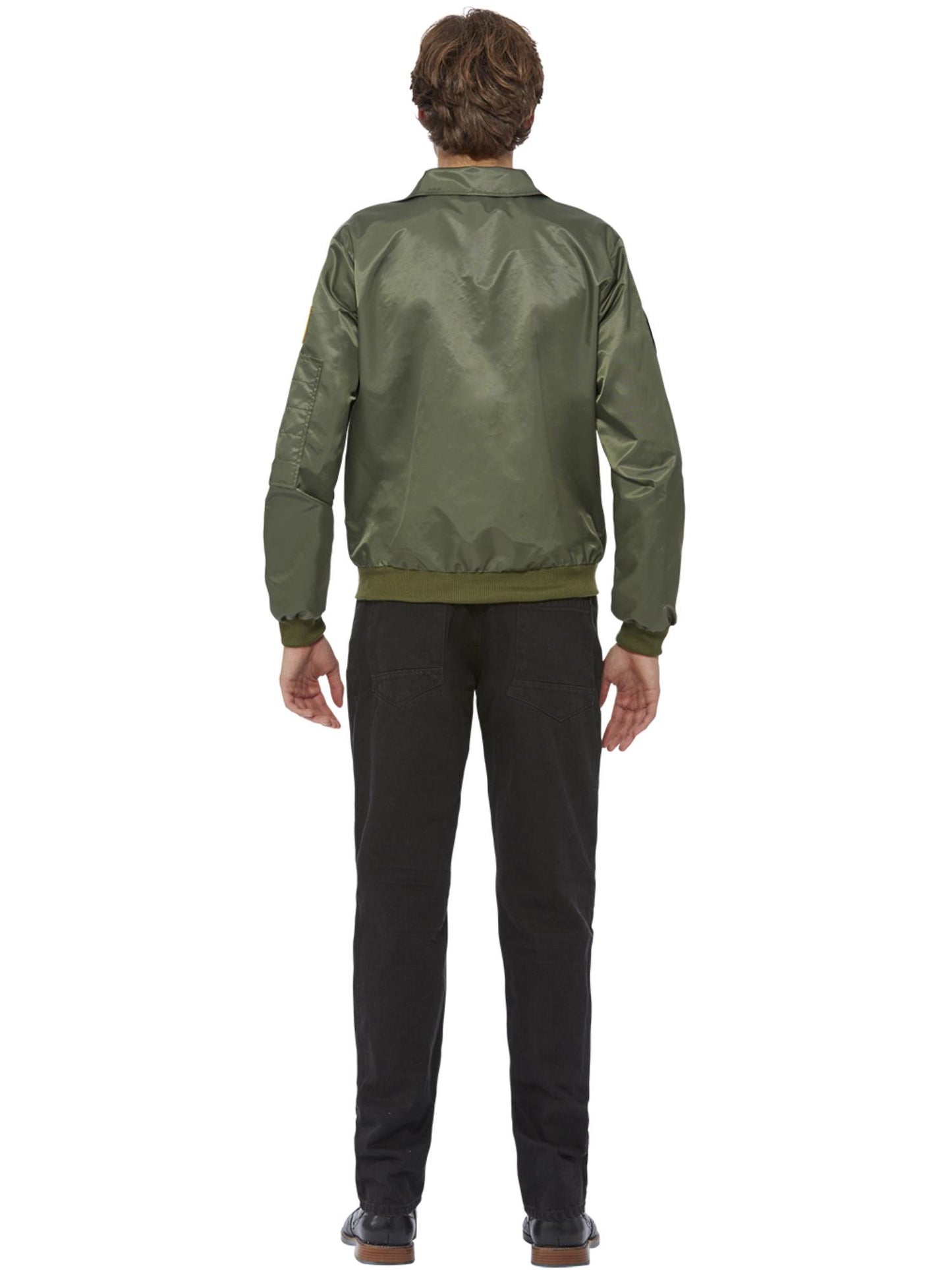 Smiffys Top Gun Maverick Bomber Jacket für Herren – Kostümjacke – Detailansicht