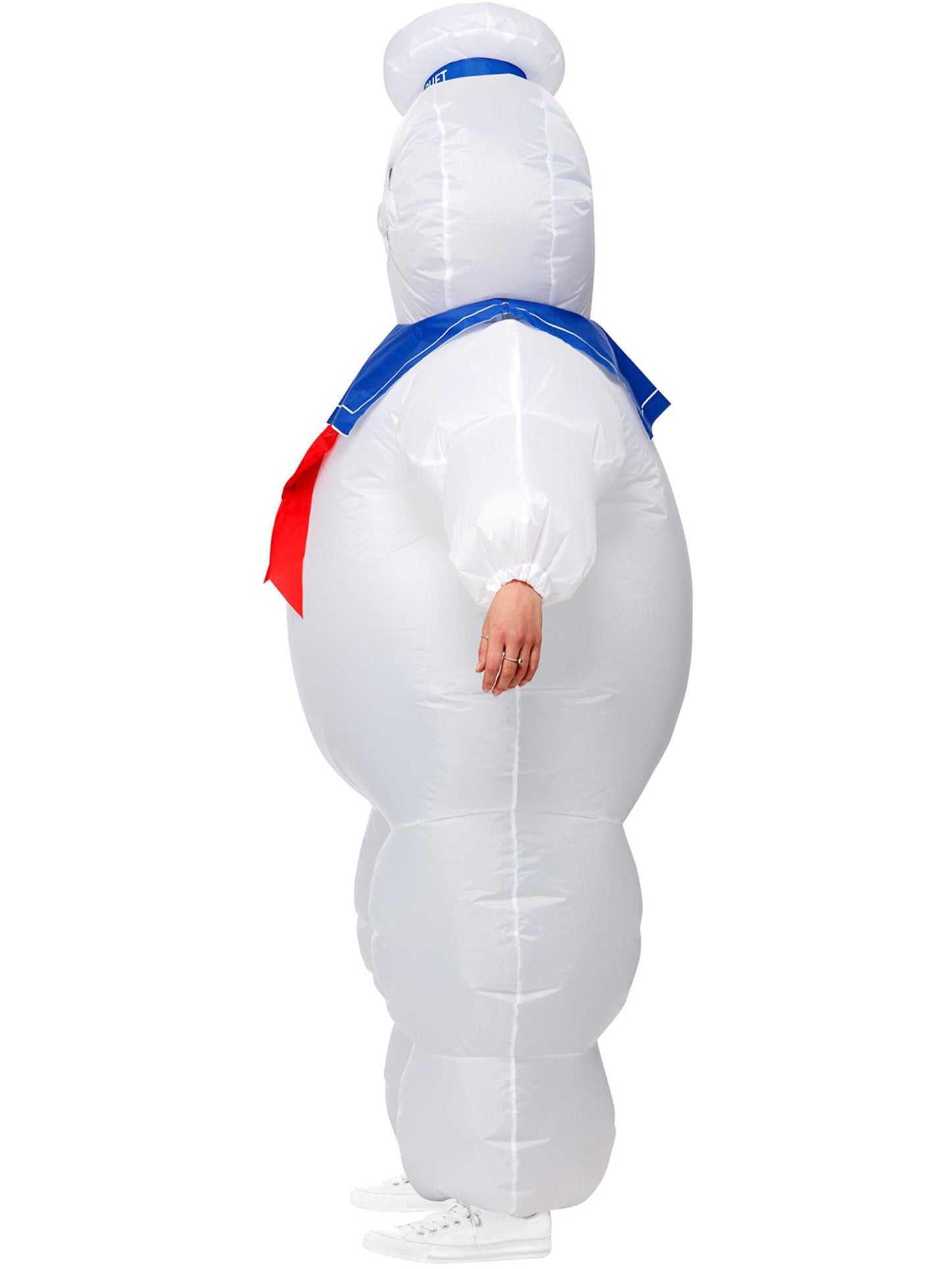 Smiffys Ghostbusters Stay Puft aufblasbares Kostüm für Erwachsene – Seitenansicht