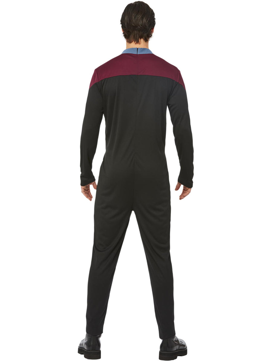 Smiffys Star Trek Voyager Command Uniform für Herren mit Delta Badge und Rangabzeichen – Detailansicht