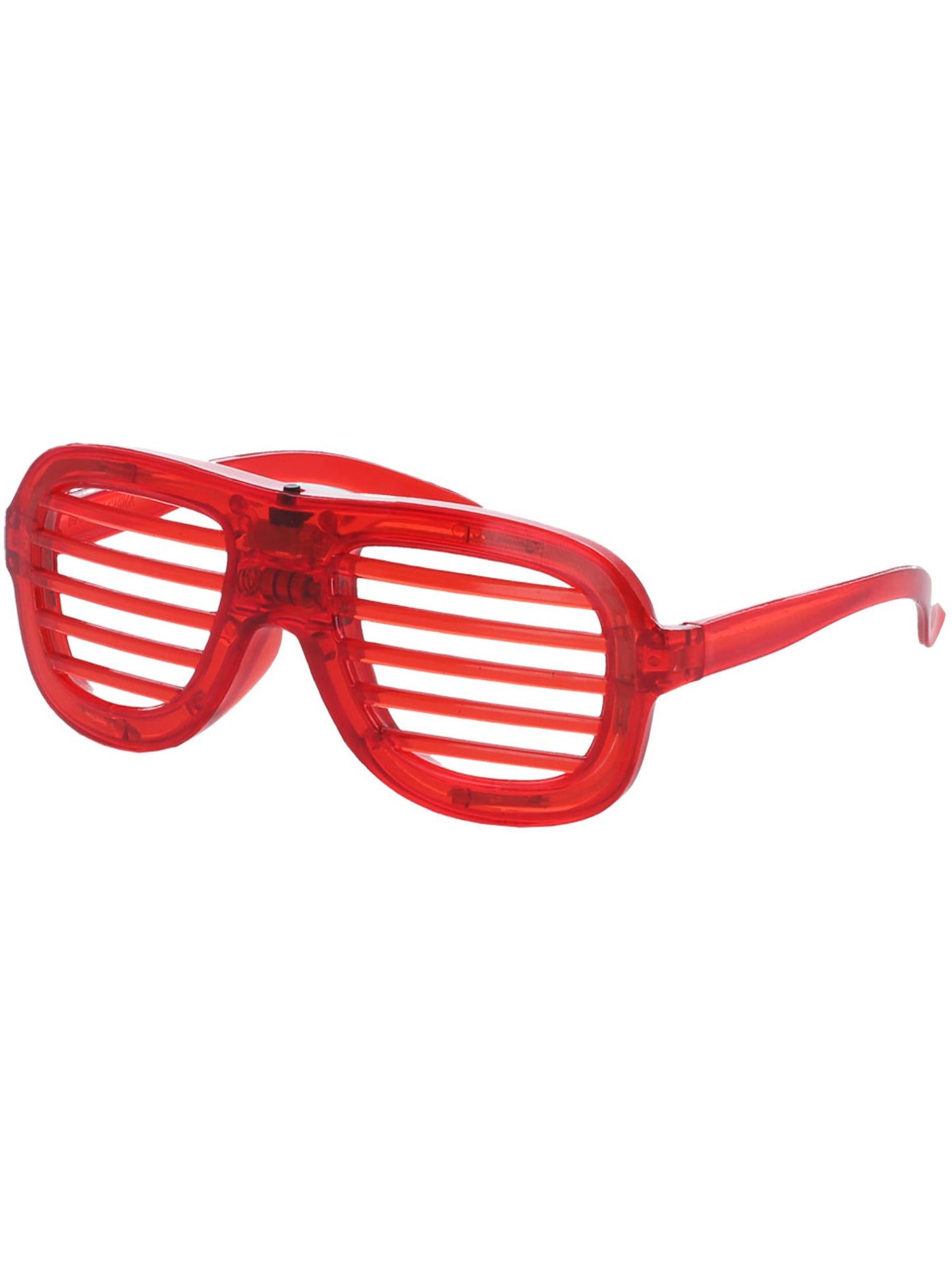 Smiffys LED Light Up Shutter Glasses, Assorted JN für Unisex