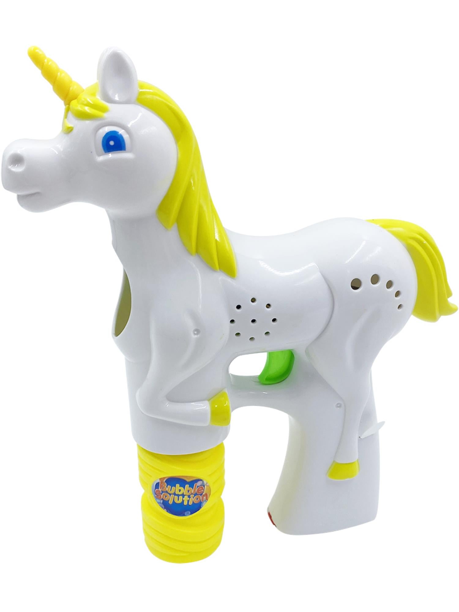 Smiffys LED Einhorn-Seifenblasenpistole für Kinder