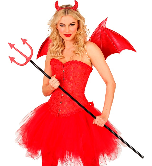Dreizack 120 cm Kostümzubehör für Fasnacht und Halloween