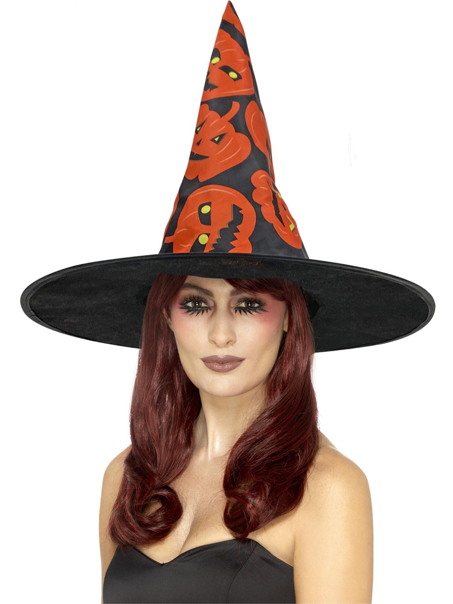 Smiffys Pumpkin Witch Hat für Damen
