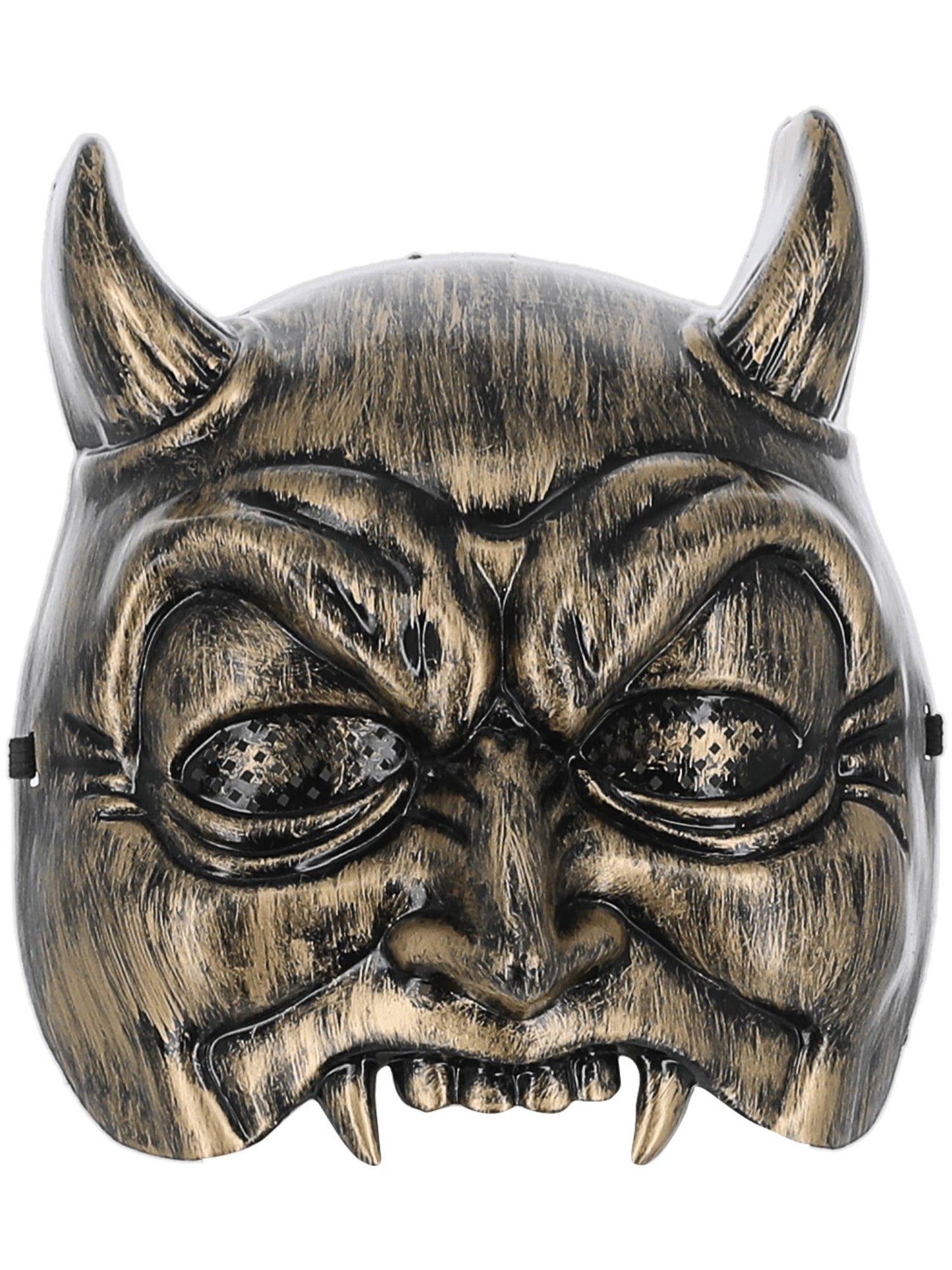Smiffys Venetian Devil Masquerade Mask gold für Herren