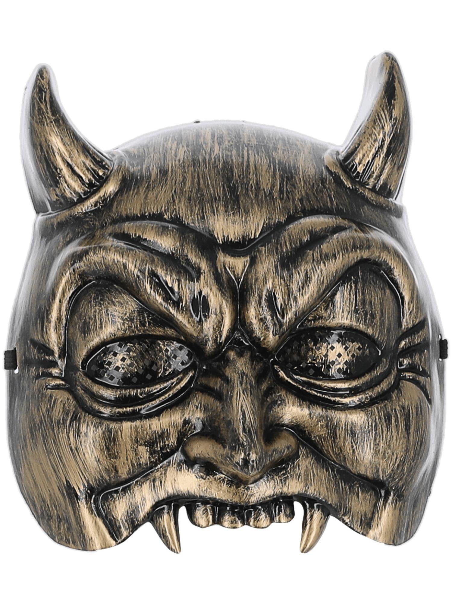 Smiffys Venetian Devil Masquerade Mask gold für Herren