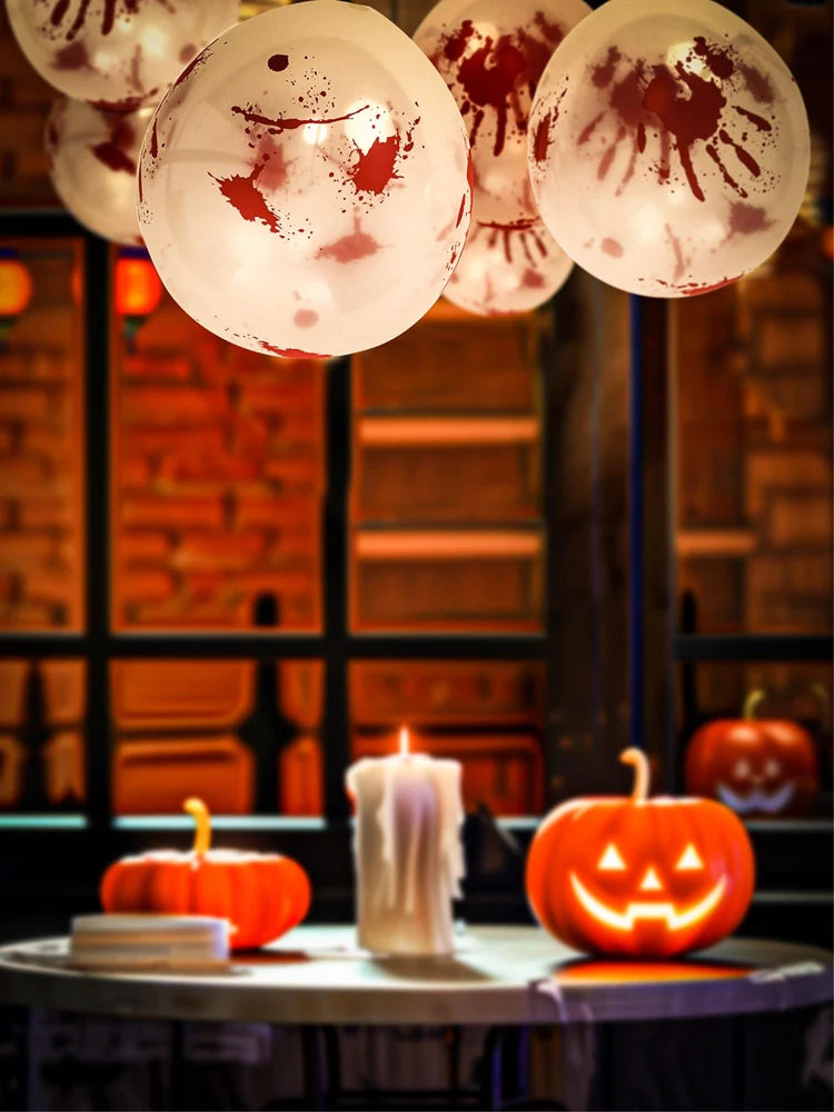 Smiffys Bloody Horror-Ballons 30 cm 8 Stück