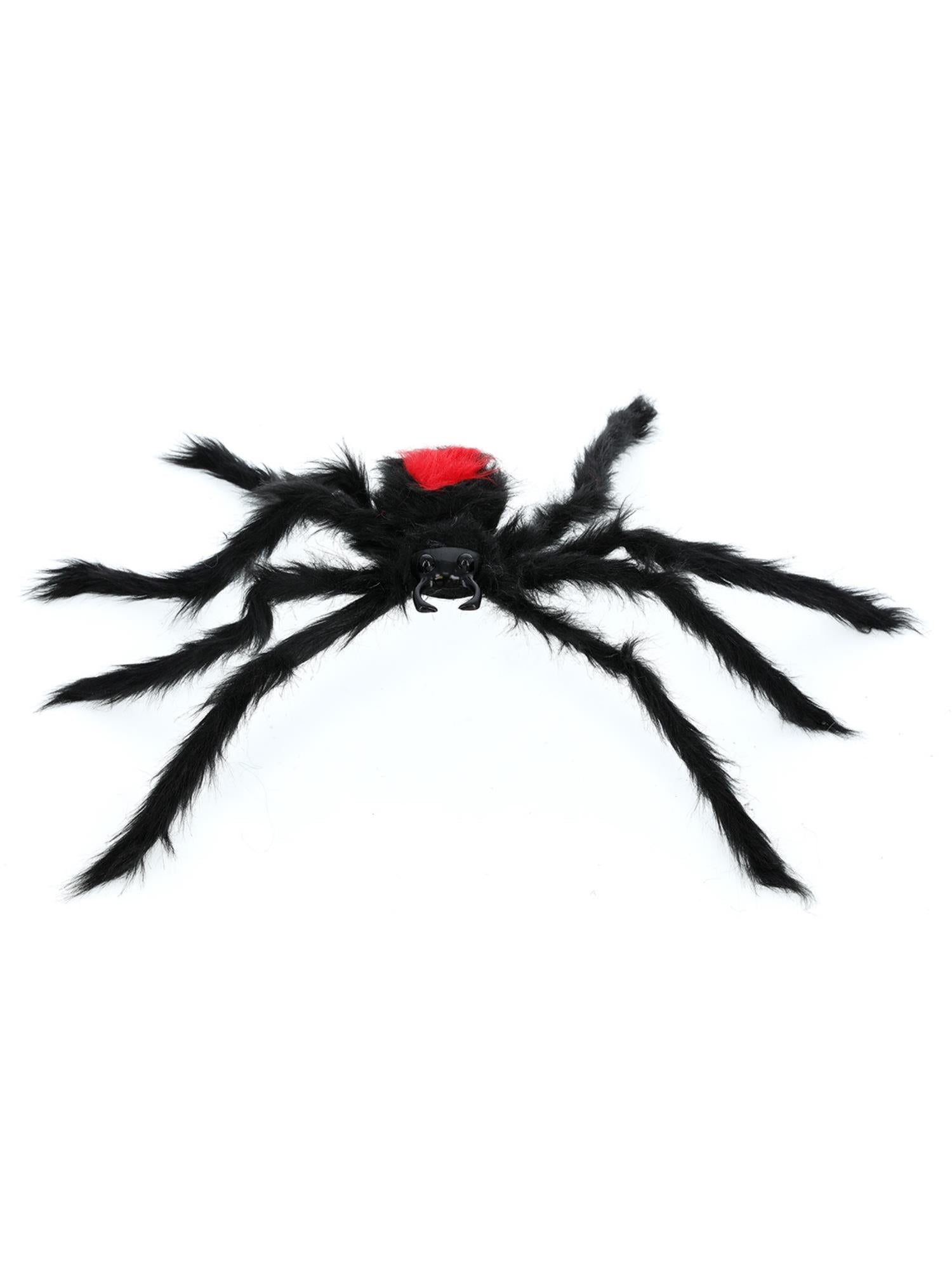 Smiffys Black Widow Spider Prop 75 cm Spinnen-Requisit für Halloween – Detailansicht