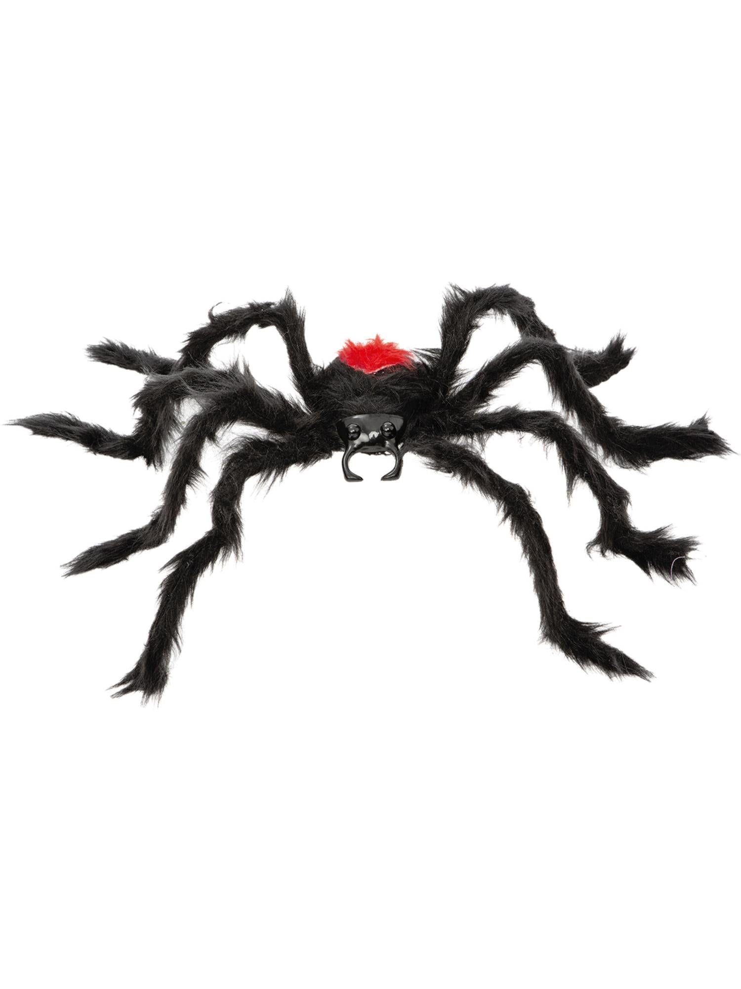 Smiffys Black Widow Spider Prop 75 cm Spinnen-Requisit für Halloween – Produktansicht