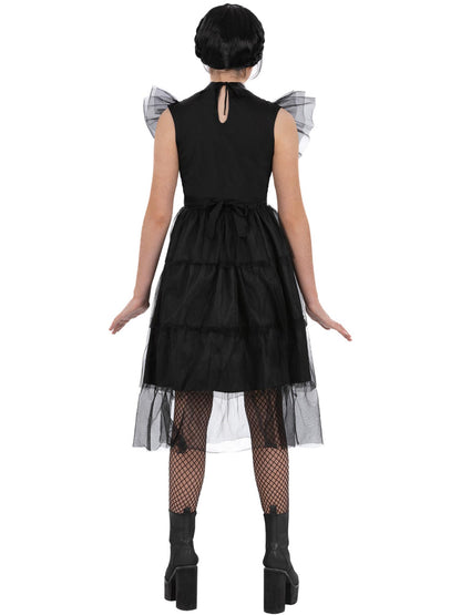 Smiffys GOTHIC GIR Kids Gothic Prom Costume CS für Mädchen