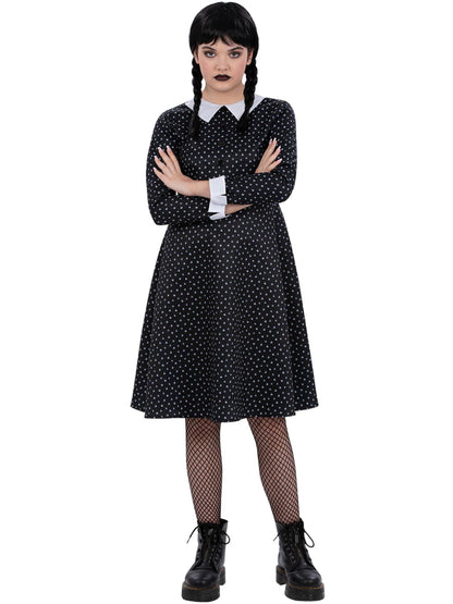 Smiffys GOTHIC GIR Kids Gothic School Mädchenkostüm CS