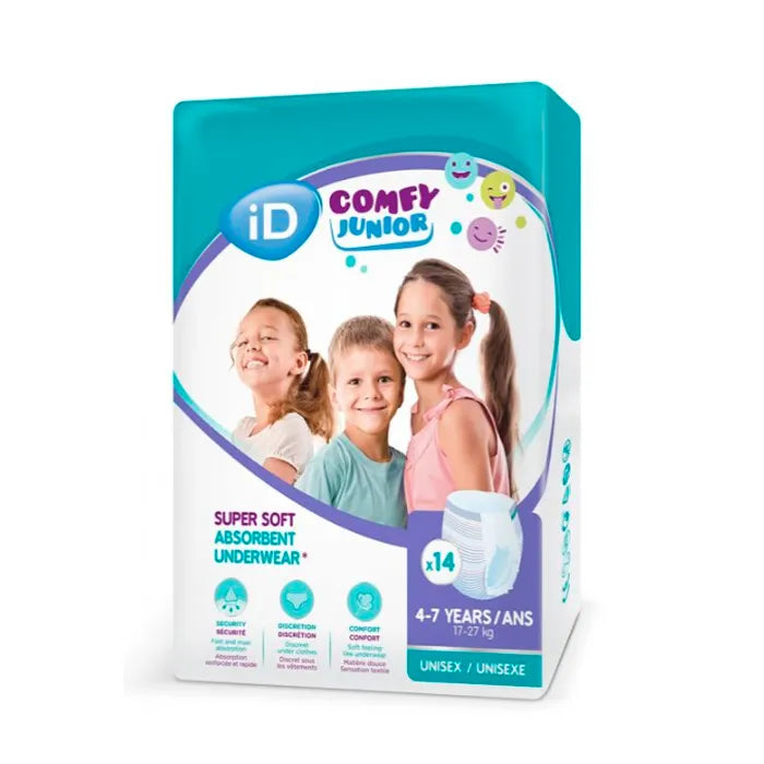 ID ID Comfy Junior Pants 4-7 Jahre 14 Stück Kosmetikpflege