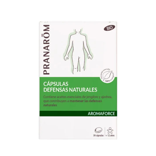PRANARÔM PRANARÔM Aromaforce Natural Defenses Bio 30 Kapseln Nahrungsergänzung Kosmetik