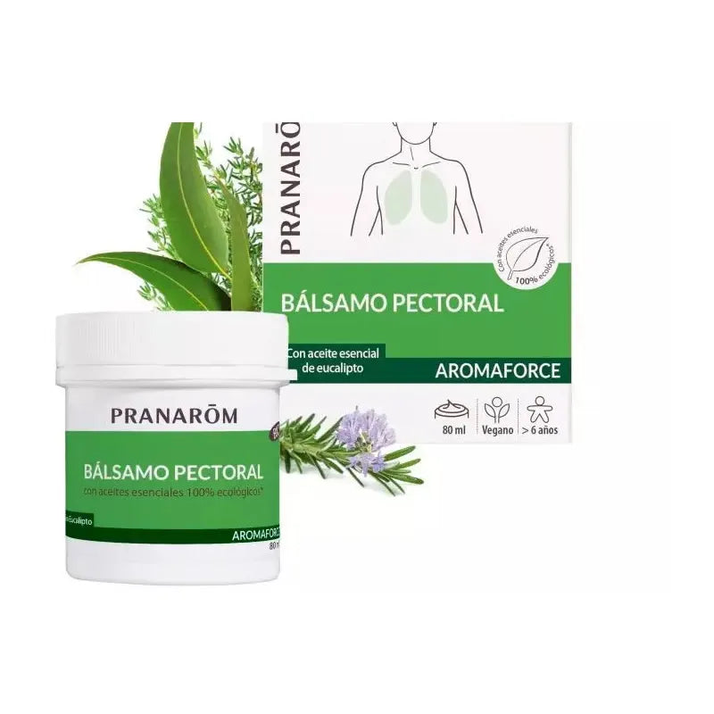 PRANARÔM PRANARÔM Aromaforce Brustbalsam 80 ml Kosmetik