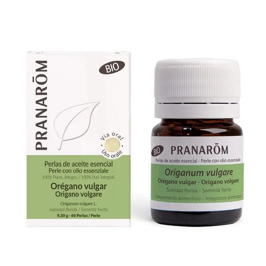PRANARÔM PRANARÔM Oregano Bio 60 Perlen Nahrungsergänzungsmittel Kosmetik