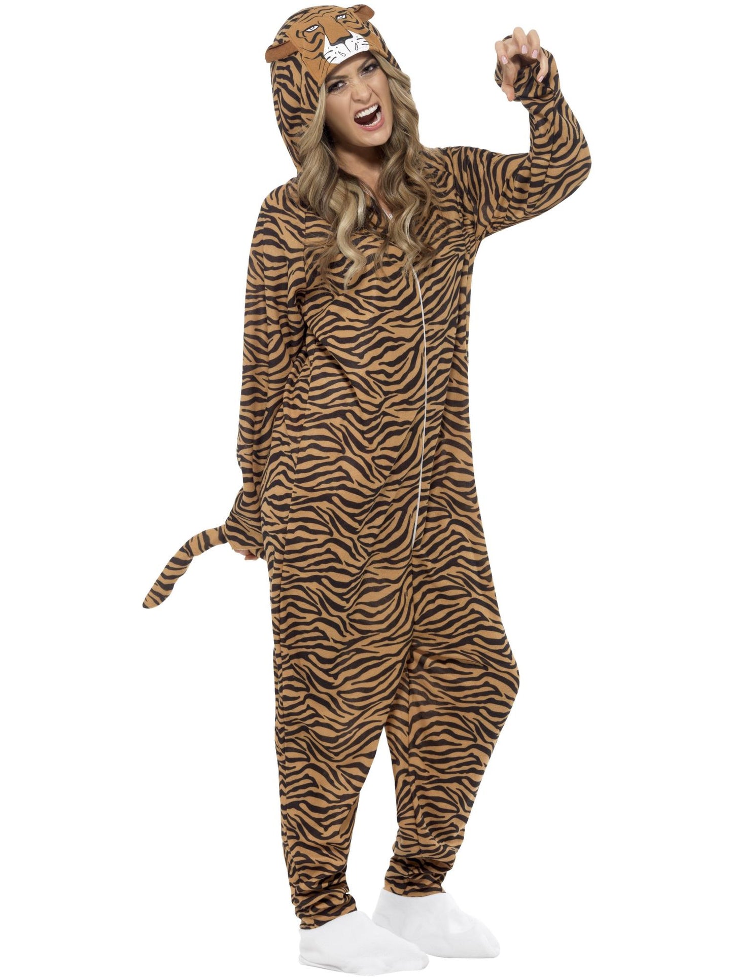 Smiffys Tiger Costume, Brown CS für Unisex