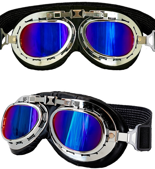 Klassische Fliegerbrille mit abgedunkelten Gläsern als Fasnachtszubehör