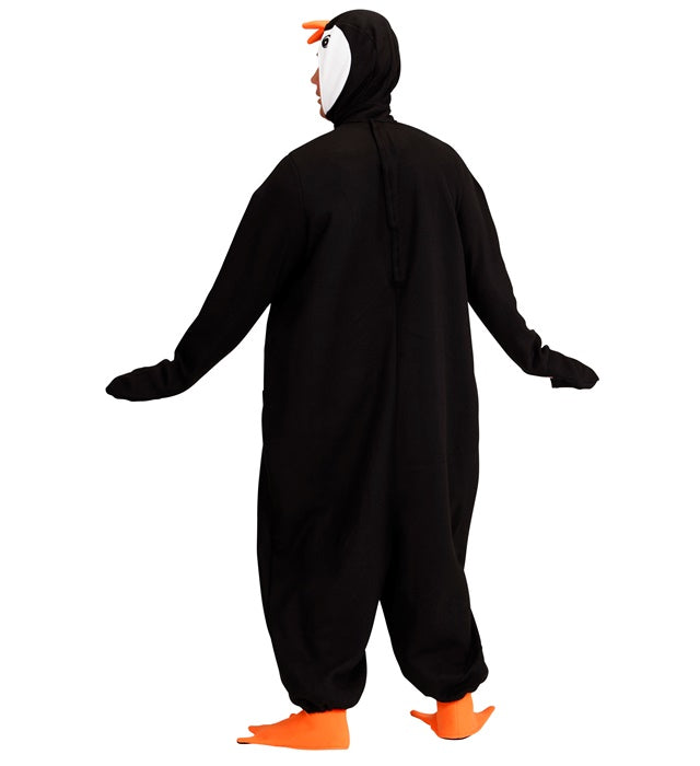 Pinguin-Kostüm mit Maske und Pfoten für Fasnacht und Mottoparty