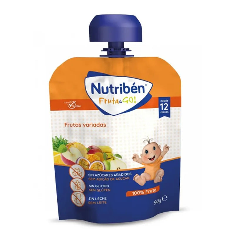 NUTRIBEN NUTRIBEN Nutribén Frucht & Go Gemischte Früchte 90 g Kosmetikprodukt