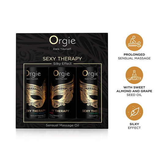 Erotisches Massageöl Orgie Sexy Therapy Mini 30 ml x 3