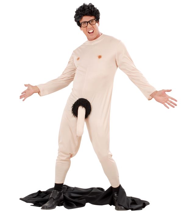 Sexy Overall mit Mantel als Fasnacht-Kostüm für Damen