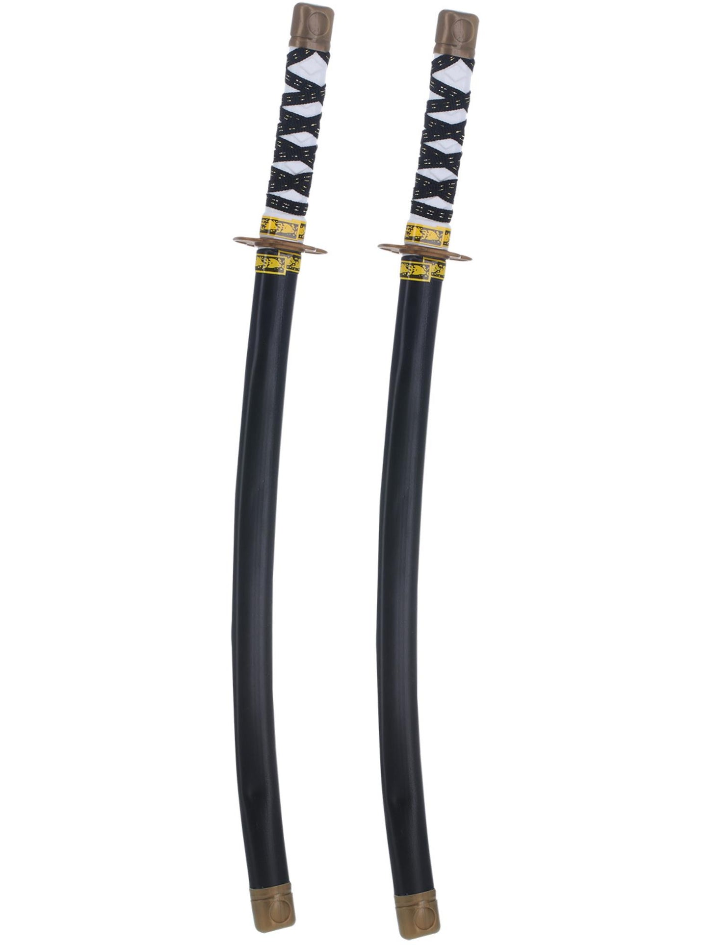Smiffys Ninja Swords, Pack of 2 für Unisex